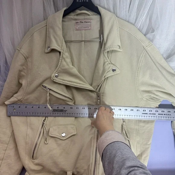 Free people we the free Rebel Rebel Knit Moto Jacket - Picture 8 of 11